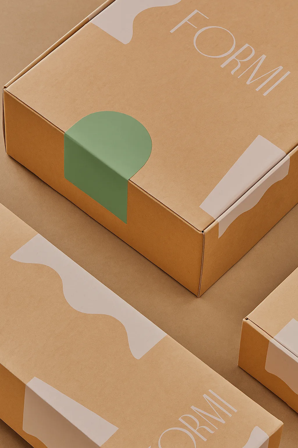 Sleek Kraft Boxes